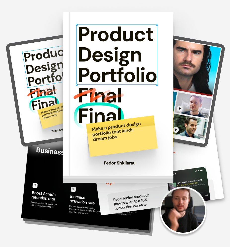 Complete bundle - Product Design Portfolio Final Final