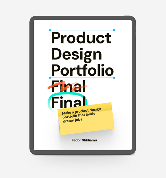 eBook - Product Design Portfolio Final Final